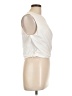 FRAME Ivory Sleeveless Blouse Size L - photo 4
