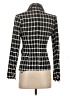 Aqua 100% Polyester Houndstooth Black Blazer Size XS - photo 2