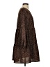 Unbranded Animal Print Brown Casual Dress Size S - photo 4