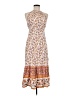 Shein Paisley Ivory Casual Dress Size 6 - photo 1