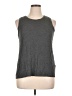 Halogen Gray Sleeveless T-Shirt Size XL - photo 1