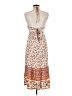Shein Paisley Ivory Casual Dress Size 6 - photo 2