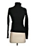 J.Crew 100% Cotton Solid Black Long Sleeve Turtleneck Size S - photo 1