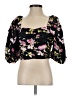 H&M Black 3/4 Sleeve Blouse Size XS - photo 1
