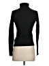 J.Crew 100% Cotton Solid Black Long Sleeve Turtleneck Size S - photo 2