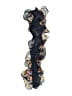 Chaps 100% Polyester Floral Black Blue Scarf One size - photo 2