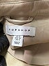 Topshop 100% Polyurethane Ivory Trenchcoat Size 4 - photo 6
