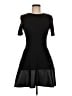 Aqua Black Casual Dress Size M - photo 1