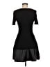 Aqua Black Casual Dress Size M - photo 2