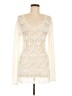 Boston Proper 100% Acrylic Ivory Pullover Sweater Size M - photo 1