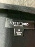 Perceptions Black Cardigan Size M - photo 7
