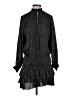 Ulla Johnson 100% Polyester Paisley Black Casual Dress Size 0 - photo 1
