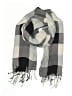 Unbranded Plaid Gray Blue Scarf One size - photo 1