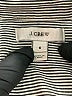 J.Crew Stripes Gray 3/4 Sleeve Button-Down Shirt Size 6 - photo 8