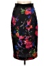 Milly Floral Black Formal Skirt Size 6 - photo 1