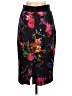 Milly Floral Black Formal Skirt Size 6 - photo 2