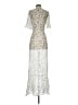 Rag & Bone 100% Viscose Silver Cocktail Dress Size 4 - photo 2