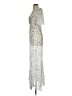 Rag & Bone 100% Viscose Silver Cocktail Dress Size 4 - photo 5