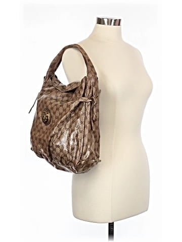 Gucci GG Coated Canvas Hysteria Medium Hobo Bag (view 2)