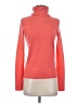 Aqua 100% Cashmere Color Block Orange Cashmere Pullover Sweater Size XS - photo 1