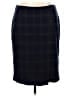J.Jill Plaid Blue Casual Skirt Size L - photo 1