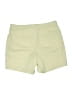 Talbots Outlet Solid Yellow Khaki Shorts Size 10 - photo 2