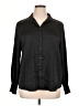 Chico's Black Long Sleeve Button-Down Shirt Size XL (3) - photo 1