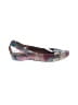 Gentle Souls 100% Leather Print Purple Green Flats Size 9 - photo 1
