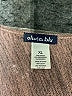 Olivia Blu Brown 3/4 Sleeve Top Size XL - photo 7