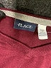 The Children's Place 100% Cotton Solid Burgundy Pullover Sweater Size 7 - 8 - photo 3