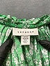 Topshop Green 3/4 Sleeve Blouse Size 6 - photo 7