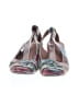 Gentle Souls 100% Leather Print Purple Green Flats Size 9 - photo 2