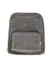 Piel Leather Gray Brown Backpack One size - photo 1