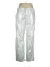 Old Navy Metallic Silver Jeans Size 14 - photo 1