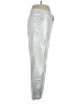 Old Navy Metallic Silver Jeans Size 14 - photo 4