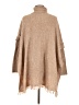 Cupshe 100% Acrylic Tan Poncho Size M - photo 2