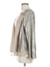 Midnight Velvet 100% Polyester Metallic Silver Jacket Size M - photo 5
