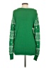 Assorted Brands Print Green Pullover Sweater Size S - photo 2