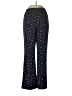 Pink Rose Stars Blue Casual Pants Size M - photo 1