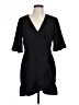Topshop 100% Polyester Black Casual Dress Size 10 - photo 1