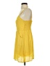 Final Touch Solid Yellow Casual Dress Size S - photo 5