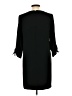 CeCe 100% Polyester Solid Black Casual Dress Size 10 - photo 2