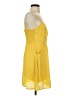 Final Touch Solid Yellow Casual Dress Size S - photo 4