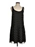 Club Monaco 100% Polyester Chevron-herringbone Black Casual Dress Size 2 - photo 1