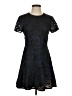 BCBGMAXAZRIA Paisley Black Cocktail Dress Size 4 - photo 1