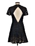 BCBGMAXAZRIA Paisley Black Cocktail Dress Size 4 - photo 2