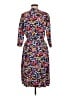 Joules Floral Multi Color Blue Casual Dress Size 8 - photo 2