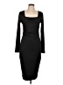 Unbranded Solid Black Cocktail Dress Size L - photo 1