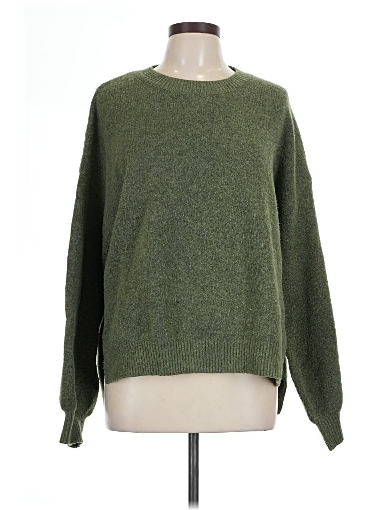 Pre-owned Unbranded Pullover Sweater In Green