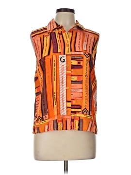 JPG Jeans Sleeveless Button-Down Shirt (view 1)
